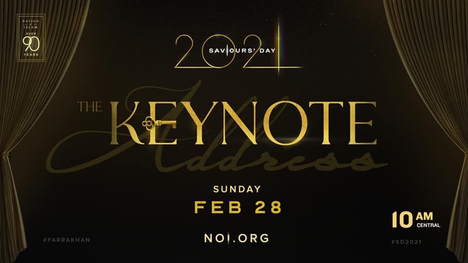 Saviours Day 2021 Keynote Address