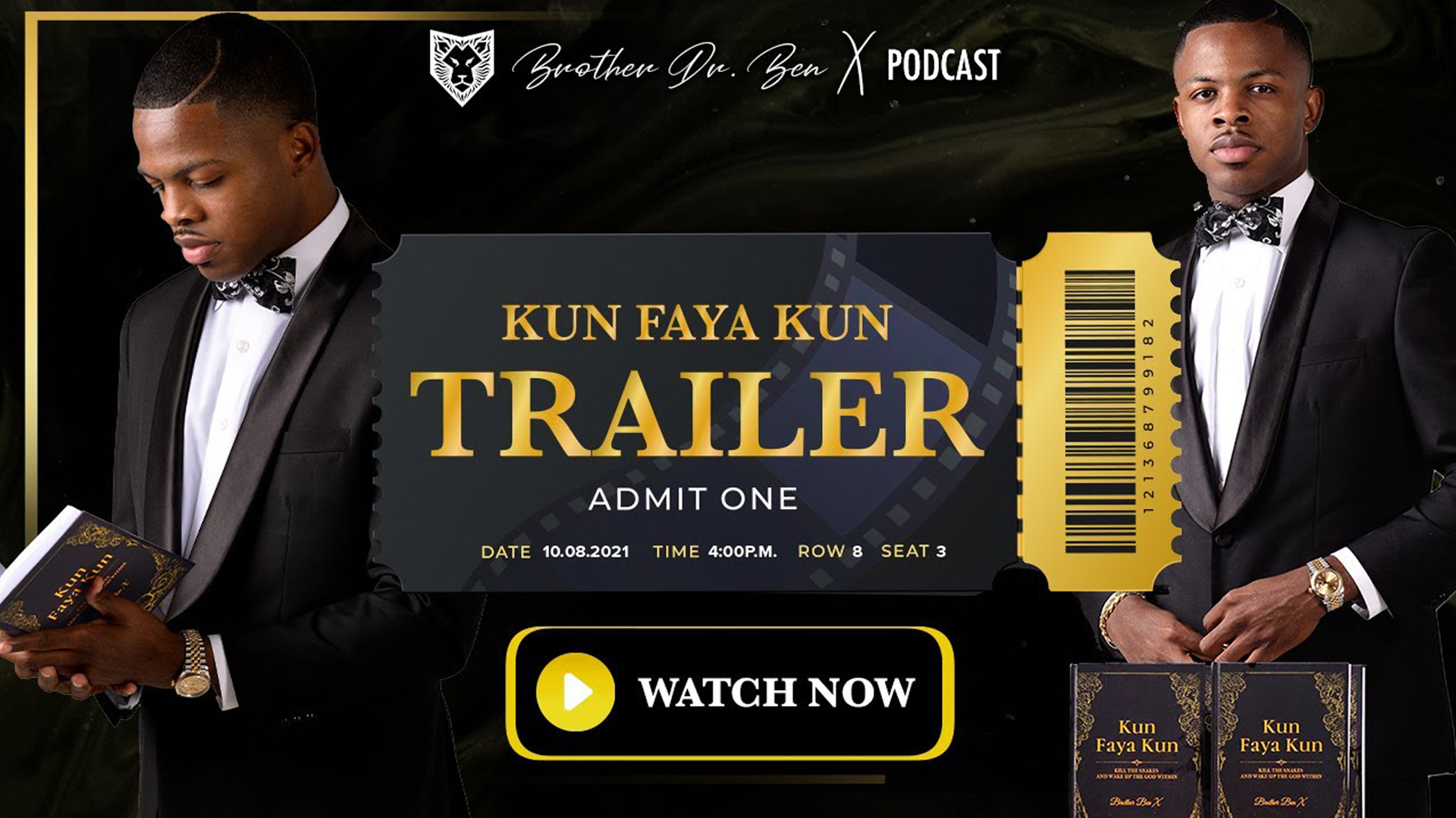 Brother Ben X: Kun Faya Kun DOCUMENTARY (Official Trailer 2021)