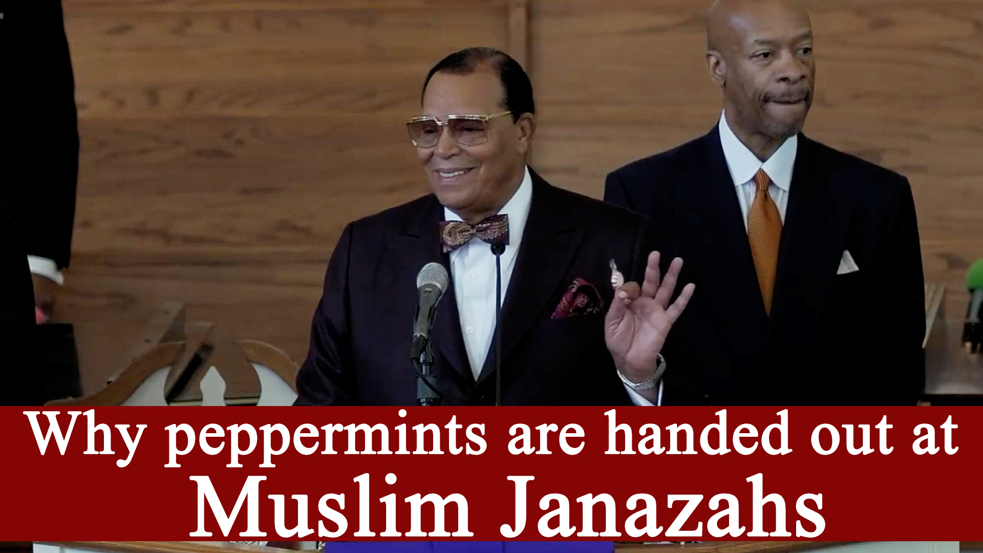 The Significance of Peppermints handed out at Muslim Janazahs