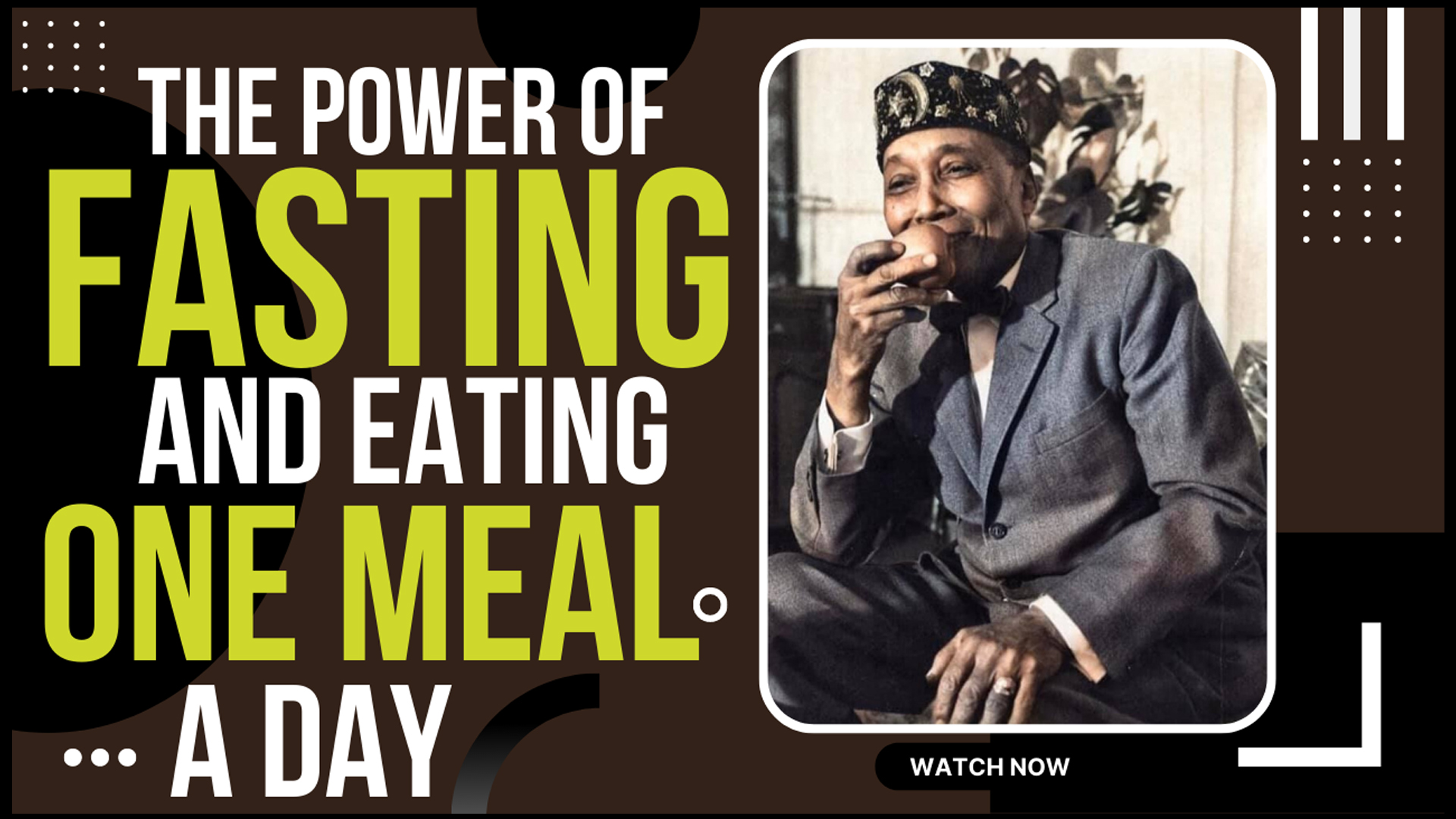 The Power of Fasting and Eating One Meal A Day