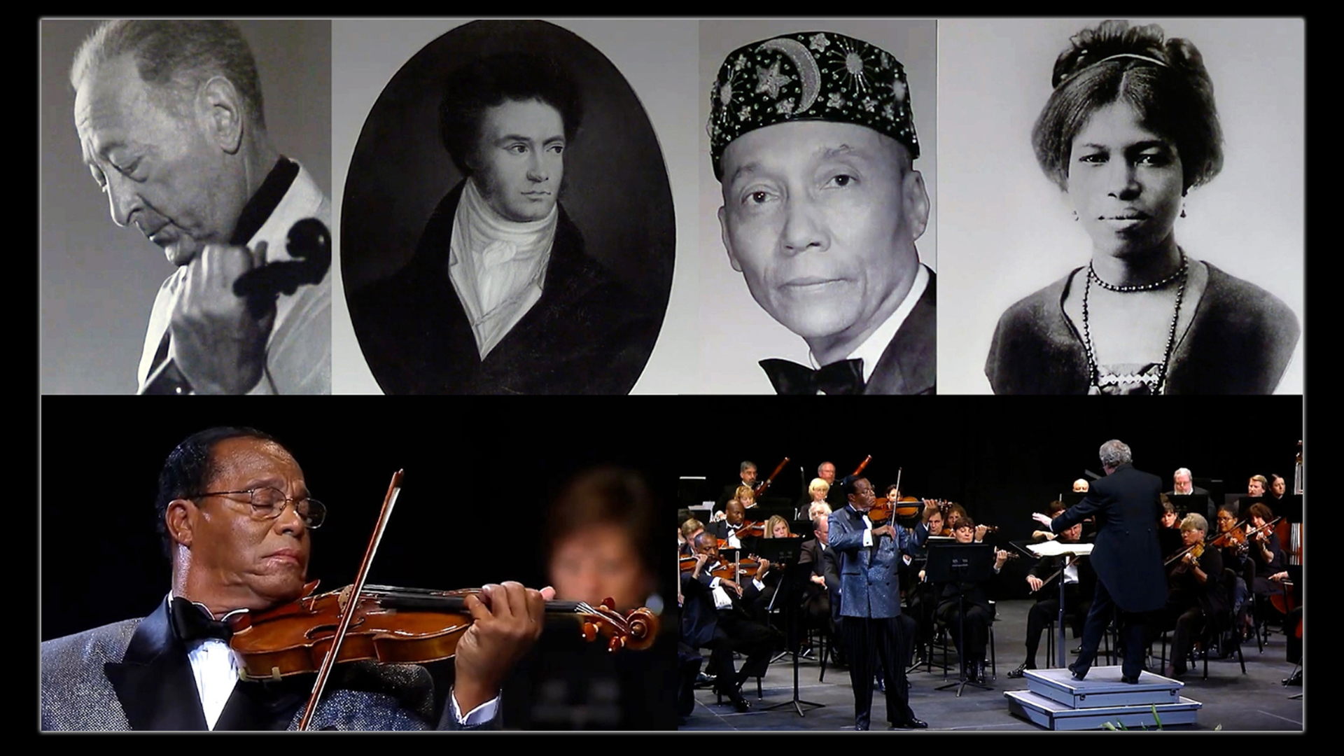 Beethoven Violin Concerto Performed by Minister Louis Farrakhan