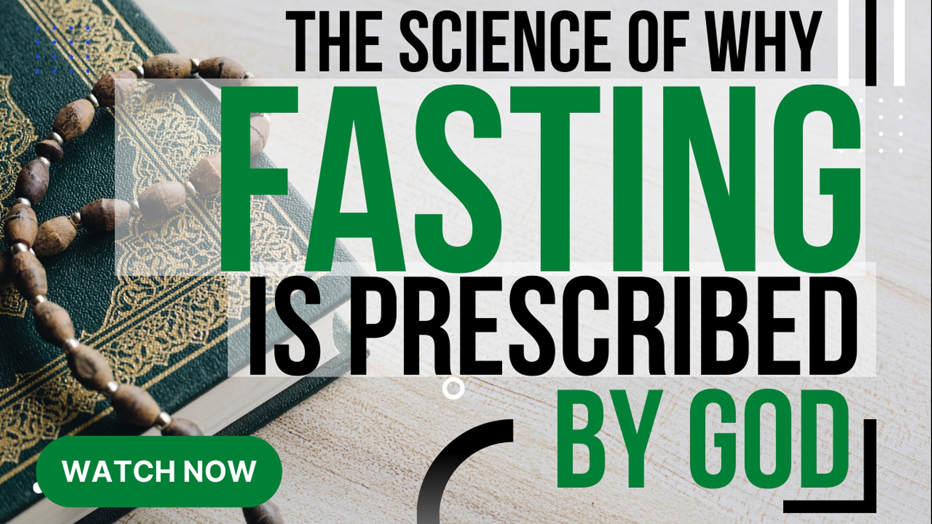 The Science of Why Fasting is Prescribed by God