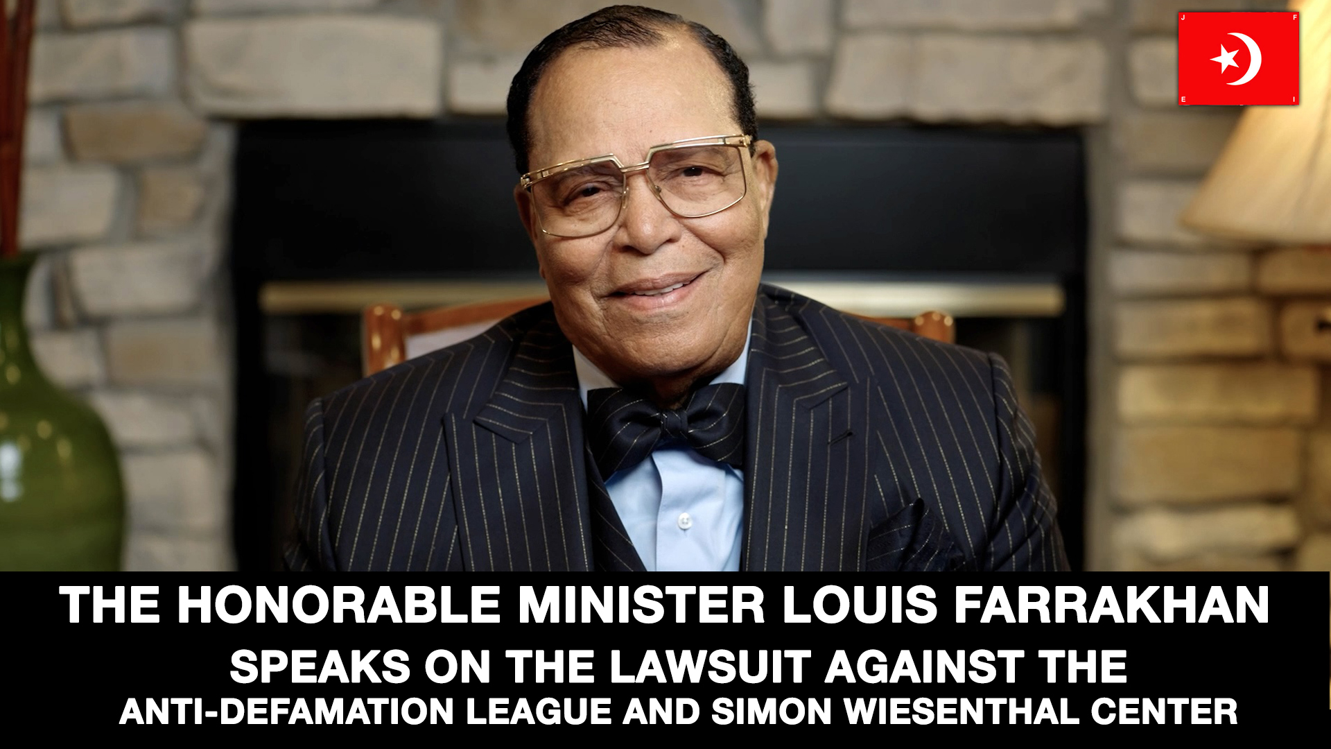 Minister Farrakhan Speaks On Lawsuit Against Anti Defamation League and Simon Wiesenthal Center